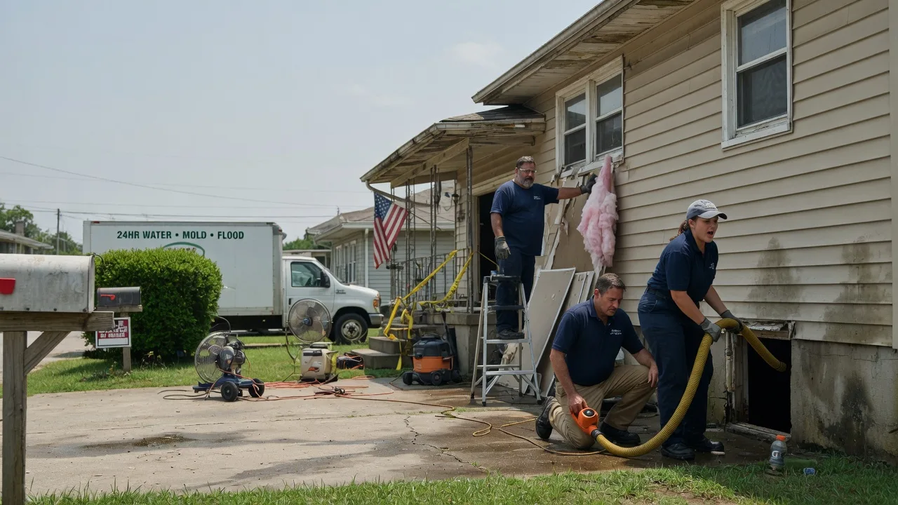 Water Damage Repair in Berryville, AR near me